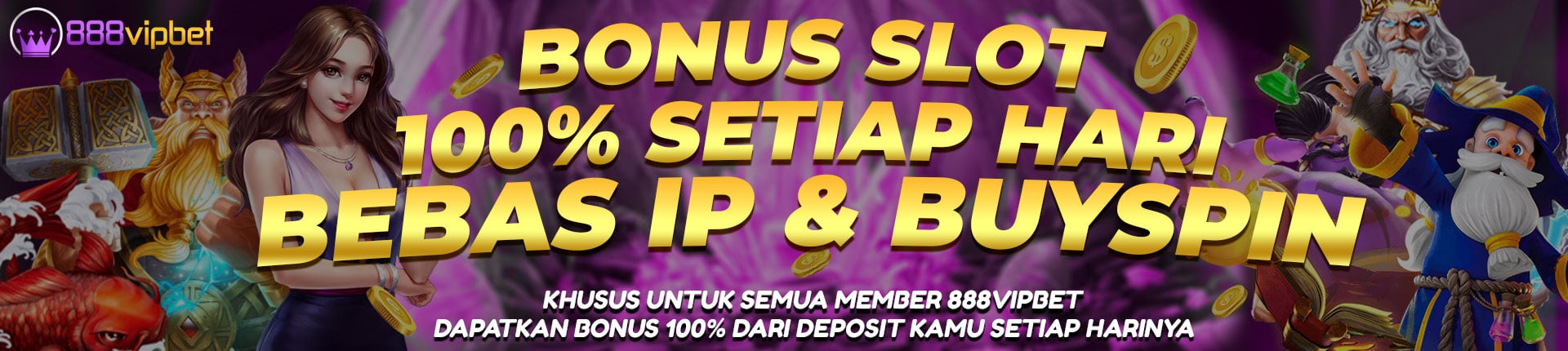 WELCOME BONUS 100% TO KECIL 888VIPBET