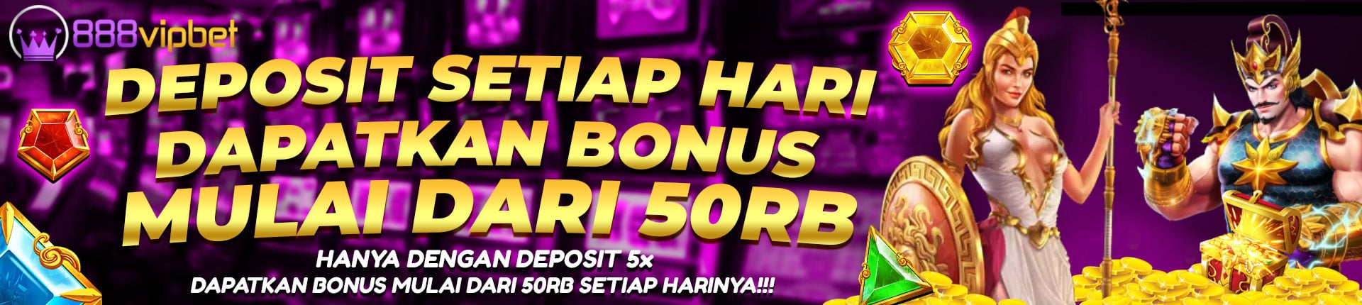 BONUS DEPOSIT 5X SETIAP HARI
